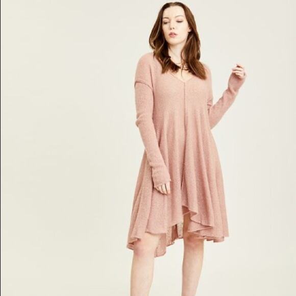 Free People NEW Sweet Dust Tunic Sweater Size Small - Picture 1 of 8